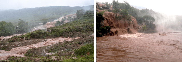 Figure 1. Ardessie Burn on 11 August 2014 – pictures © Helen Meek